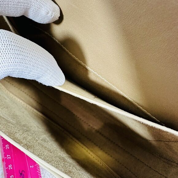 MCM Mode Travia Crossbody Bag Gold Croco Embossed with 24K Gold Plated Logo NWT - Picture 12 of 13